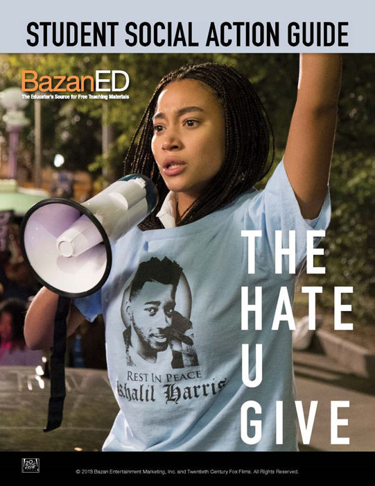 Picture of  THE HATE U GIVE - Student Social Action Guide